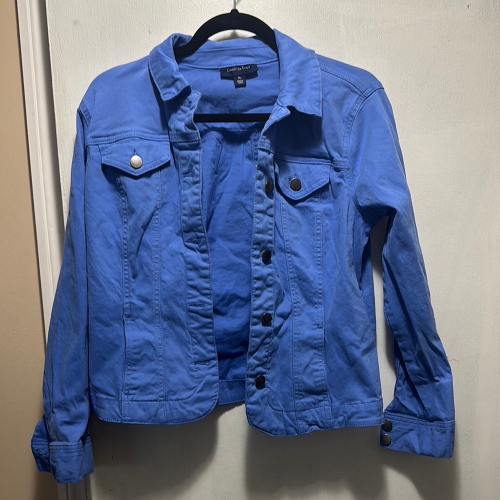 Charter club Blue Women's Jacket size PL
